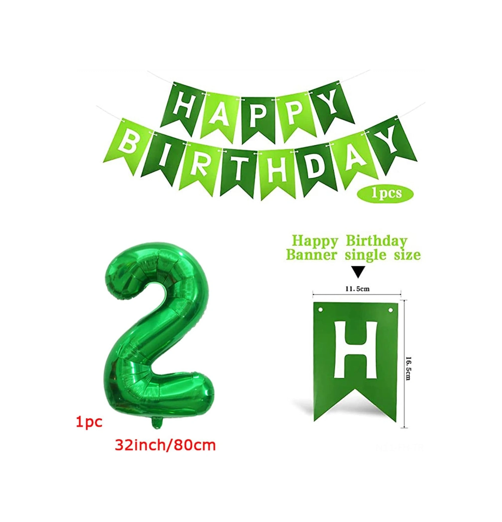 Folinda 32 Ve 12 İnç Lateks Balon Seti - Dinozor Figürlü, Sayısal Ve Yuvarlak Şekiller - Doğum Günü Partileri İçin