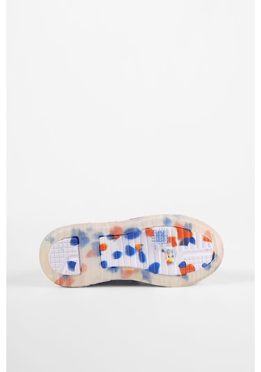 Vicco Monaco Hafif Erkek Çocuk Beyaz/saks Mavi Sneaker Beyaz - Sarı