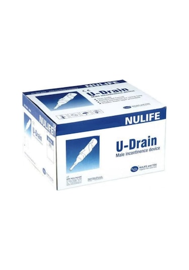 Nulife U-Drain Steril Prezervatif Sonda 50 Adet Medium 25 MM