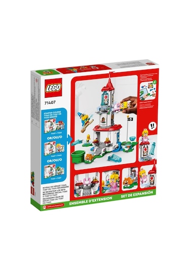 LEGO® Super Mario 71407 Cat Peach Suit and Frozen Tower 494 Parça