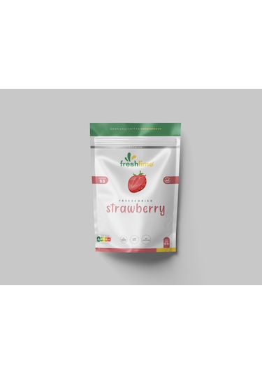 Freshlime Çilek Kuru Meyve Cipsi 15 G