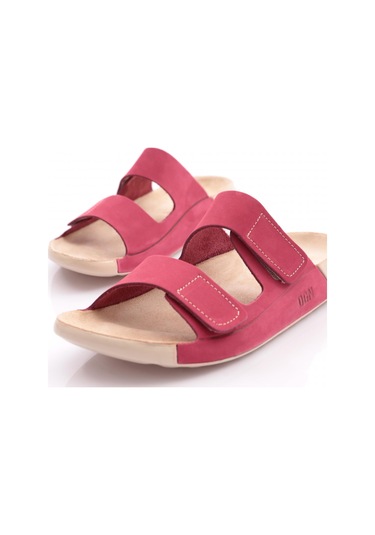 Dgn P27 Kadin Çift Bantli Terlik P27-1512-R0522 Fuşya