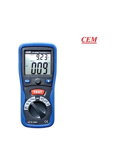Cem Dt-5300b Toprak Zemin Direnci Kontrol Cihazı