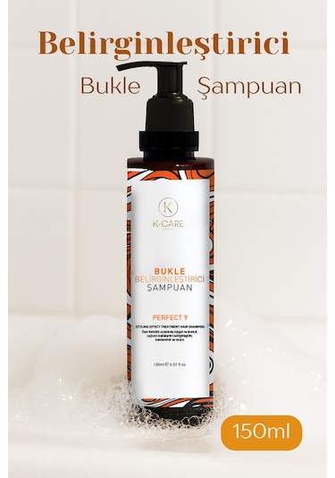 K K-care Cosmetics Kıvırcık Saçlar Için Bukle Belirginleştirici Şampuan 150 ML