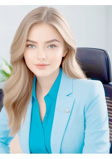 Zolotoj Merkurij Nazar İğnesiz Yılan Broşu 152169531 Gri