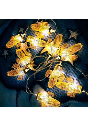 Hdmarketim Kaktüs10'lu Dekoratif Led Lamba (2 Metre)