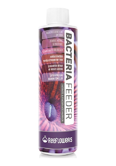 Reeflowers Bacteria Feeder Bakteri Kültürü 85 ML