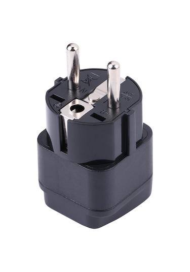 Taşınabilir Üç Delikli Au - Ab Fiş Soketi Güç Adaptörü