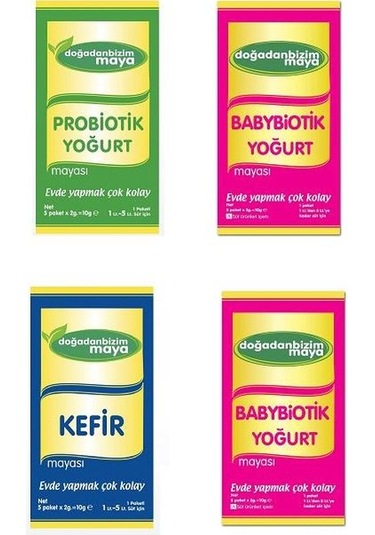 Doğadan Bizim Maya 4'lü Karışık Çeşitleri