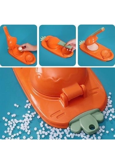 Buffer Havuç Tasarımlı Şık Pratik Börek Mantı Hamuru Presleme Börek Yapma Kalıbı