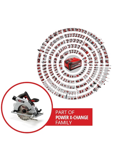 Einhell TE-CS 18/190 Li BL - Solo, Kömürsüz Akülü Daire Testere  (Akü ve şarj cihazı dahil değildir) - 4331210