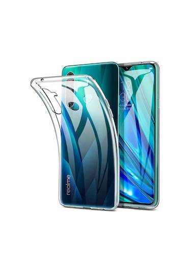 Realme 6i Uyumlu Kılıf Zore Süper Silikon Kapak
