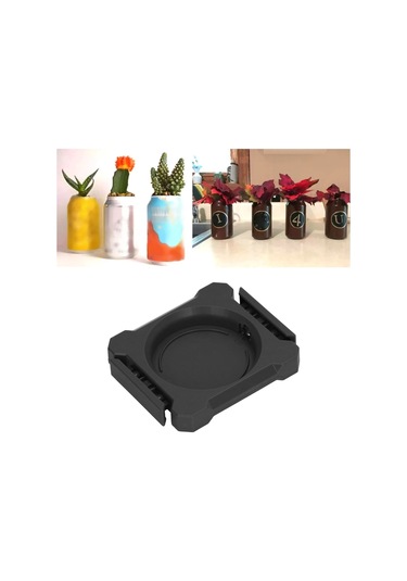 Xiyyadms Abs Malzemeyle Yapılmış Taşınabilir Pijama Açıcı, Keskin Kenar Olmadan Kolayca Açma, Flaş Ve Şişe Açıcı İşleviyle, Çoğu İçecek Kutusu İçin Uygun - Kara Renk Siyah