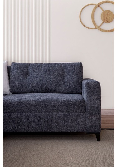 Bahar Sağ Köşe Koltuk Takımı Antrasit