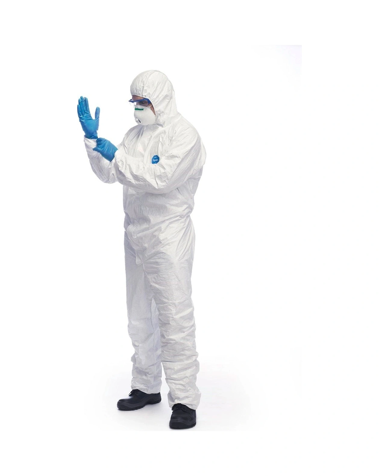 Tyvek 200 Easysafe Başlıklı Kimyasal Koruyucu Tek Kullanımlıktulum Xl