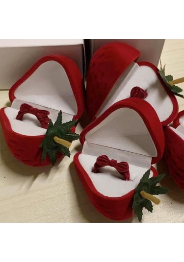 Homyl Yaratıcı Yüzükler Tören Teklifi Için 2-adet 2 Adet