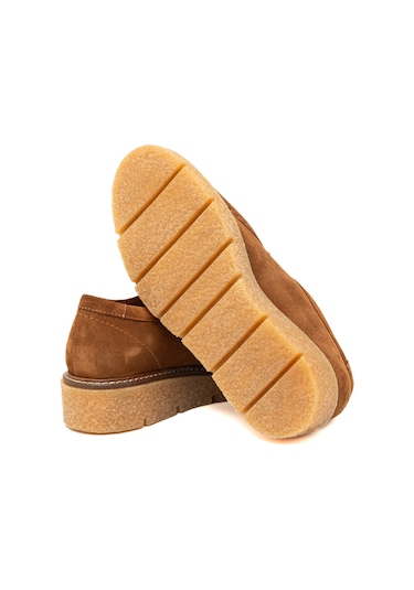 Cuoio Sneaker Günlük Kadın 25k12026xs Vergelio Suede Cuoio