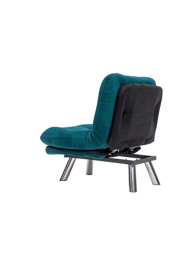 Pafu Hippo Yataklı Tekli Koltuk - Petrol Petrol