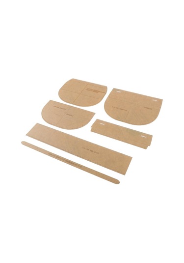 Suntek Deri Cüzdan Çanta Için Şeffaf Akrilik Şablon Desen