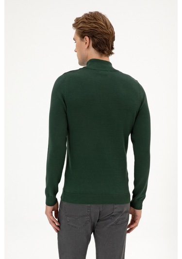 U.s. Polo Assn. Erkek Koyu Yeşil Kazak /triko 50313712-vr079 Koyu Yesıl