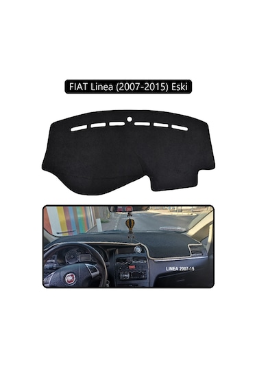 Fıat Linea 2007-2015 Modellerine Uygun Eskitorpido Koruma Halısı Siyah Kenar