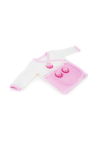 Bebek Bakım Çantası Ve 5 Parça Papatya Hastane Çıkışı İkili Set Pembe