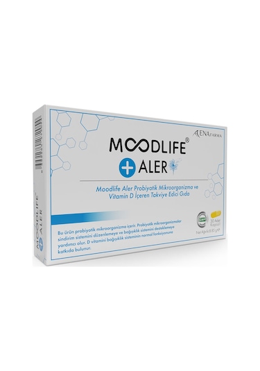 Moodlife Aler Probiyotik Destek 30 Kapsül