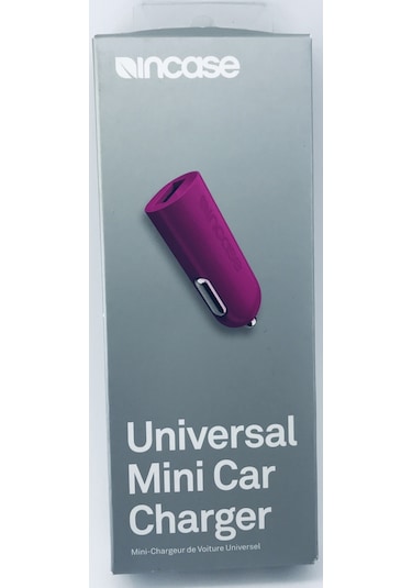 Incase Universal Mini Araç Şarj Cihazı 2.1a Hızlı Şarj Usb Port