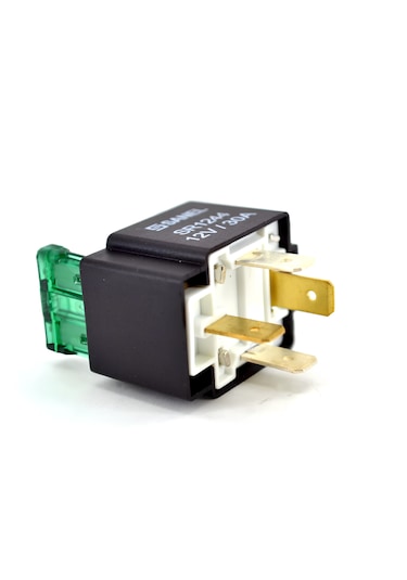 Sigortalı Röle Sanel Sigortalı Mini Röle 12v 30a 4 Uçlu 30-87-86