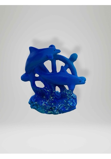 Yunus Temalı Polyester Mini Biblo 6cm X 6cm Kod:20