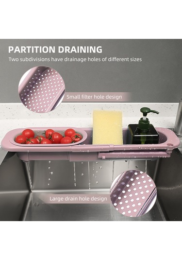 Moveevo Pembe Genişletilebilir Lavabo Süzgeci - Bölmeli Su Çıkarma Tasarımı, Havlu Asma Çubuğu, Evcil Ve Dayanıklı Pp Malzeme Pembe Moveevo Pembe Genişletilebilir Lavabo Süzgeci - Bölmeli Su Çıkarma Tasarımı, Havlu Asma Çubuğu, Evcil Ve Dayanıklı Pp Malzeme Pembe