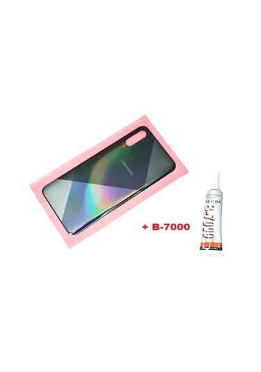 Tkgz Samsung Galaxy A50s A507 Arka Pil Batarya Kapağı B-7000 Siyah