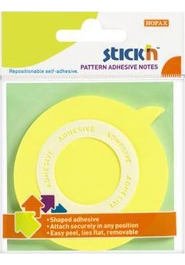 Stıckn Balon Şekilli 70x70 MM Sarı 50 Yaprak Not Kağıdı 4-2154400