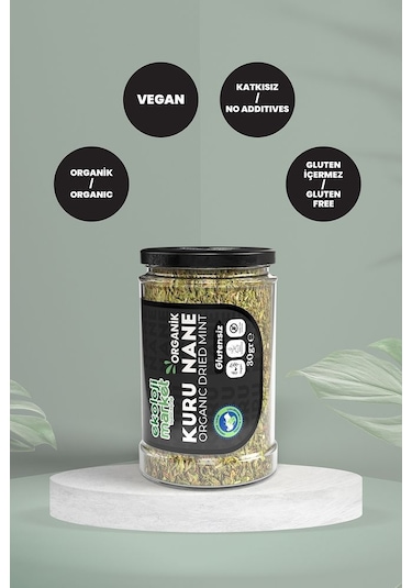 Ekoloji Market Organik Glutensiz Kuru Nane 30 G