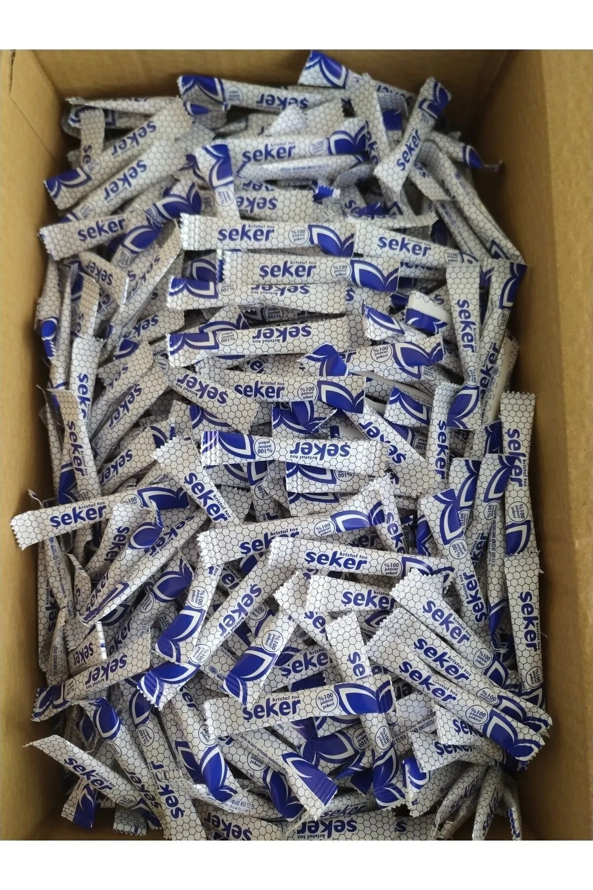 Stick Şeker 2000 Adet 3 Gr Lacivert Desenli Tekli