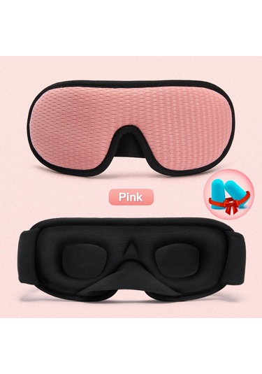 Engelleme Işık Uyku Göz Maskesi Yumuşak Yastıklı Seyahat Gölge Kapak Dinlenme Relax Uyku Körü Körüne Göz Kapağı Uyku Maskesi Eyepatch Fildişi