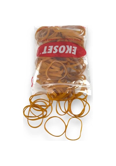 Ekoset Kalın Para Lastiği 400 Adet 70 x 5 MM