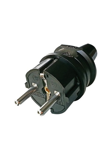 Viko Topraklı Erkek Fiş  Siyah