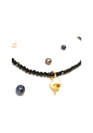 Altın Ürünler 10 MM Antik İnci Taşlı Kolye Ucu