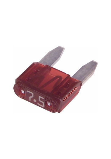 100 Adet 7,5 Amper Küçük Oto Bıçak Sigorta