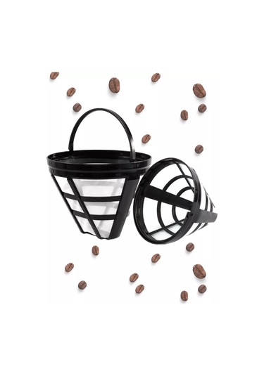 Royal Hıghness Yeniden Kullanılabilir Davlumbaz Filtresi 4 Damla Kahve Makinesi İçin Coffee Strainer 159869225 Diğer