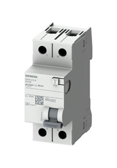 Siemens.A Tipi Kaçak Akım Koruma Rölesi 40A 230V 300Ma.5Sv5614-6