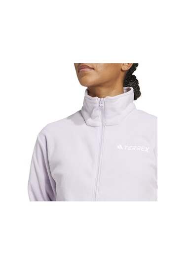 Adidas Multi Essentials Kadın Mor Dik Yaka Polar Mor