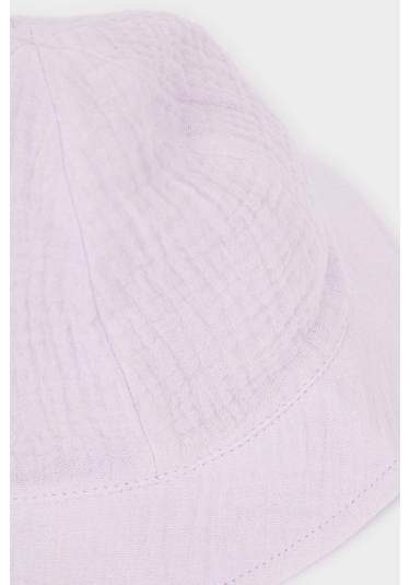 Defacto Müslin Bucket Şapka Kız Bebek B7988a526smpr46 Mor-pr46