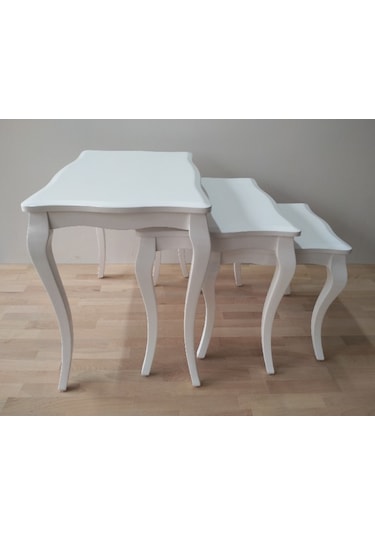 Lükens Ayaklı Beyaz Lake Zigon Sehba