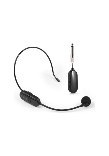 Ranyeek Öğretmenler İçin 2.4g Kablosuz Başlık Mikrofonu - Alıcı İlişkili Ses Genişletici, Kondansatör Kulaklık, 30m Mesafe, Profesyonel Konuşma Enstrümanı