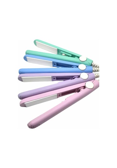 Mini Düzleştirici Seramik Kaplama Seyahat Tipi Elektriklenme Karşıtı