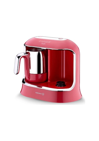 Korkmaz Kahvekolik Twin A861-07 Vivakrom Kahve Makinesi