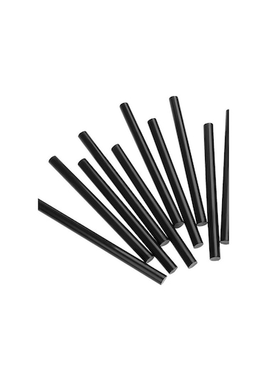 Mühür Mumu Çubuk Sıcak Tutkal 7Mm X 10Cm 12 Li Siyah Renk