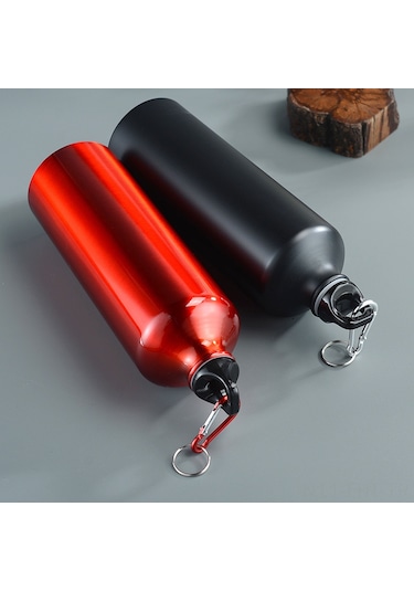 Hangfox Mavi 1l Alüminyum Spor Su Bardağı - Fitness, Bisiklet, Dağcılık İçin - Dayanıklı Ve Fonksiyonel Tasarım Çok Renkli